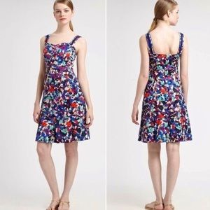 Tory Burch Berdine Cotton Floral Print Dress Size 6